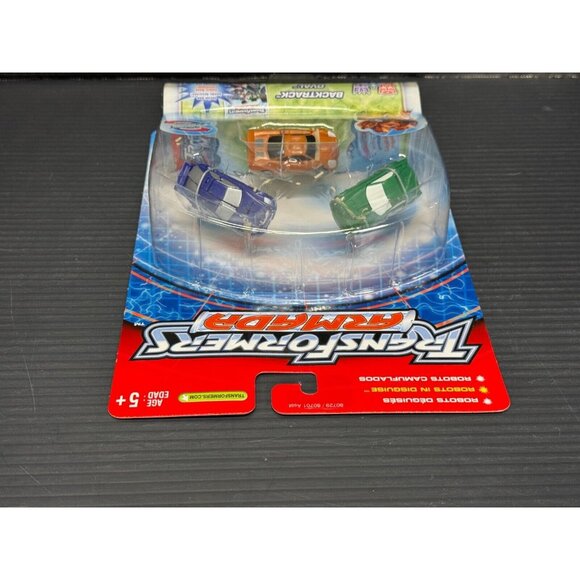 Transformers Armada BACKTRACK, OVAL, SPIRAL, VTG 2002 Hasbro New in Blister Pack - Picture 5 of 7
